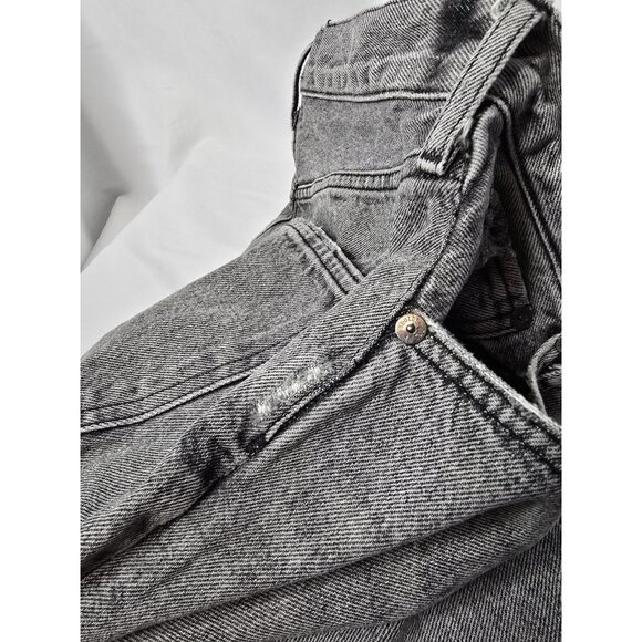 Agolde Jeans Womens Grey Denim 90’s Crop Size 28- READ INFO - Picture 16 of 16